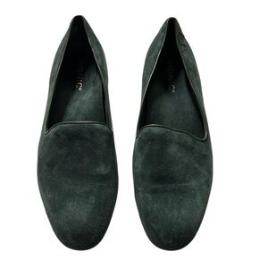 Vionic Blue Green Suede Loafers